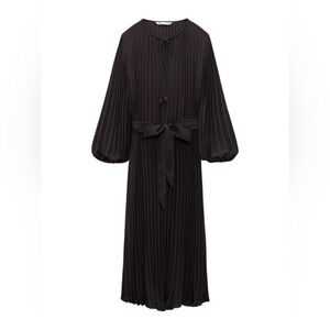 Long pleated dress